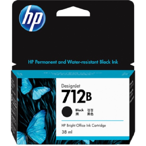 HP 정품 712B (3ED28A) 검정