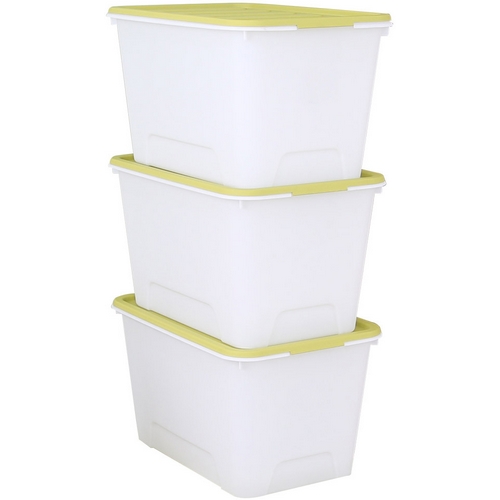 가쯔 멀티 블럭 리빙박스 72L (3개)