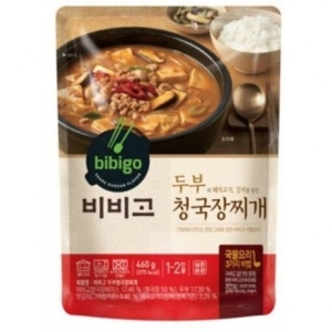 CJ제일제당 비비고 두부청국장찌개 460g x5