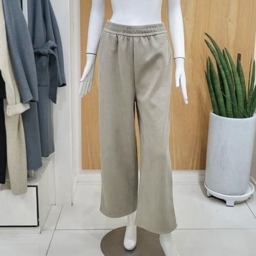 클리지 DP01 기모 골덴 와이드 밴딩 팬츠 CO9WPT06_이미지