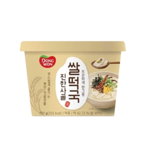 동원F&B 진한사골 쌀떡국 용기컵 151g (7개)