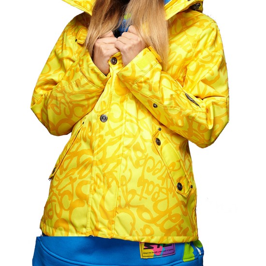 STL 12/13 팝스타 보드복 자켓 라이온옐로우