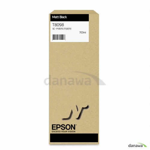 EPSON  정품 T8098 (T809800) 매트검정 상품이미지