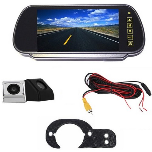  후방카메라 + 7인치 룸미러 모니터 + 브라켓 세트