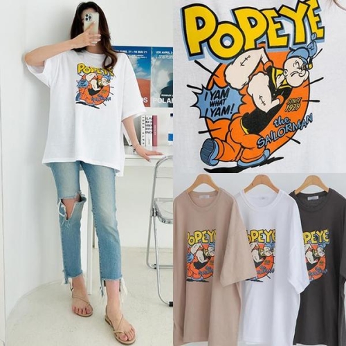 위쉬몰 NS 빠이박스핏데일리반팔티 P132H407 빅사이즈 S16852877_이미지