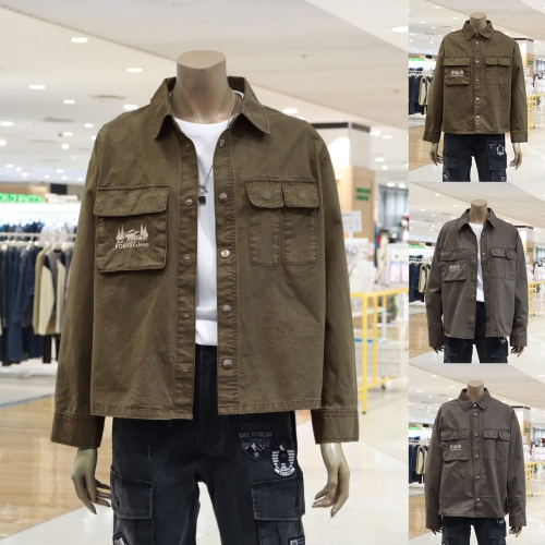 JEEP 워시드 워크 셔츠자켓 JQ2SHU211