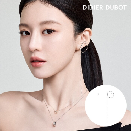 디디에두보 시그니처 디 실버 귀걸이 JDRET6S30ZC_이미지