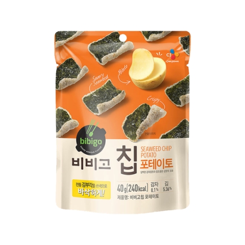 CJ제일제당 비비고 포테이토 김스낵 40g [9개]