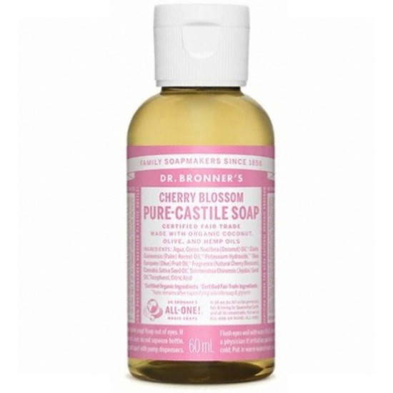 닥터브로너스 체리블라썸 퓨어 캐스틸 솝 60ml