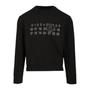 메종마르지엘라 MM6 크루넥 프린티드 넘버스 디자인 맨투맨 S52GU0248M25025 900_이미지