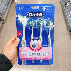 오랄비 벨벳 인디케이터 칫솔 (3개)_이미지