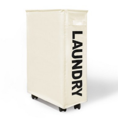 비스토어 다용도 이동식 틈새 빨래바구니