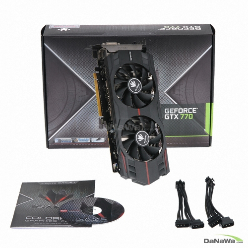 COLORFUL 지포스 GTX770 iGAME-U D5 2GB BLACK SHARK_이미지