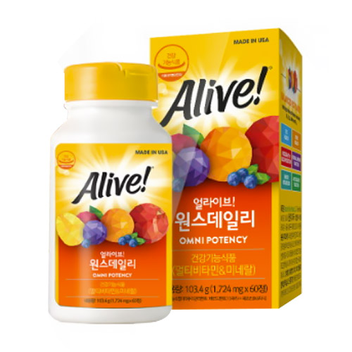 네이쳐스웨이 얼라이브 멀티비타민 60정 (6개)