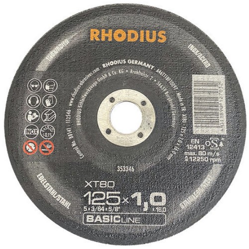 로디우스 절단석 5인치 XT80 (1장)