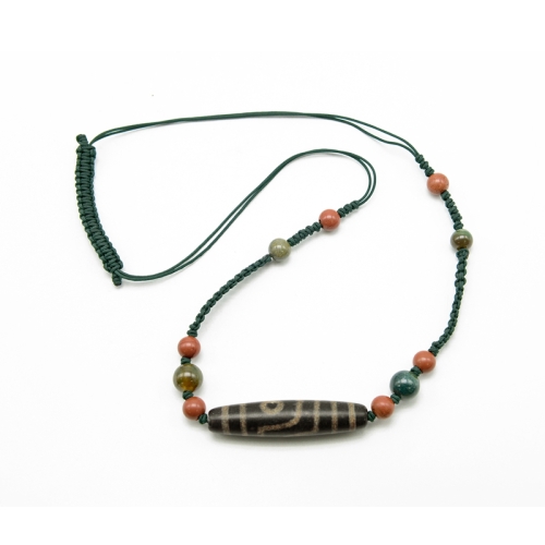 12안천주 사업운 성공운 평매듭 목걸이 HSI-204028