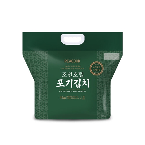 피코크 조선호텔 포기김치 4kg (3개)_이미지