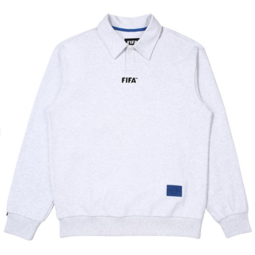 코웰패션 피파 OLP 에센셜 카라 맨투맨 FF23MC01U (140, 멜란지그레이)