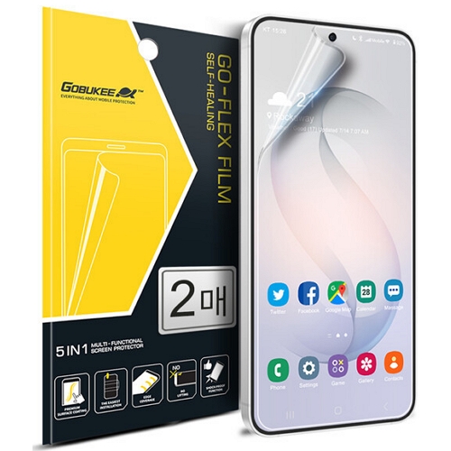 더하기 고부기 갤럭시S26 자가복원 투명 고플렉스 보호필름