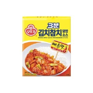 오뚜기 3분 김치참치 덮밥소스 150g (15개)