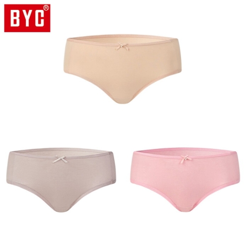  BYC 여성 미디 60수 면스판 삼각팬티_DOLS2020 [3매]