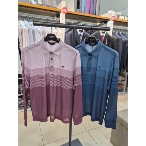 인디안 그라데이션 프린트 냉감 티셔츠 MITAL6S1231_DG_이미지