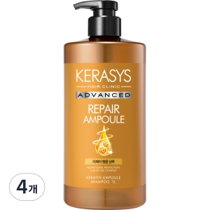 케라시스 어드밴스드 리페어 앰플 샴푸 1000ml (4개)_이미지