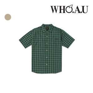 오버핏 빅체크 반팔셔츠2_WHYC82412T