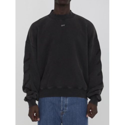  오프화이트 스웨터 OMBA070C99 BLACK