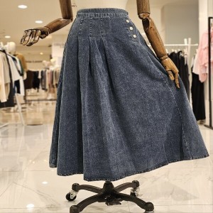 나인스텝 언발 플리츠 스커트 N24DM4305_이미지