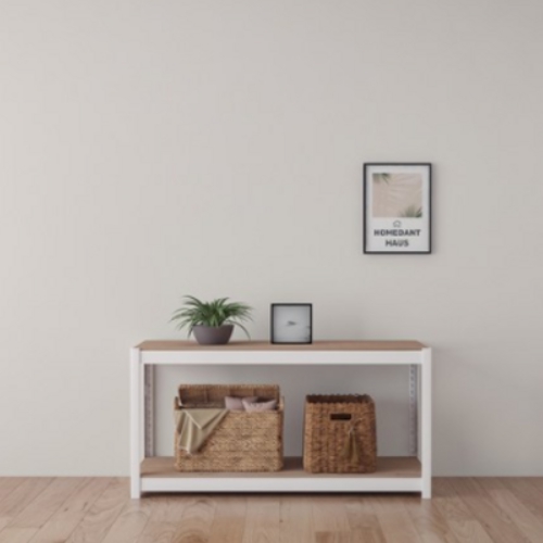 영진산업 홈던트하우스 2단 앵글선반 1200x300 (75cm(높이))