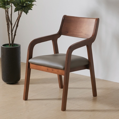 라로퍼니처 라인 참죽나무 원목 식탁 1900 (의자6개)_이미지