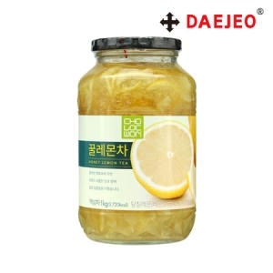 초록원 초록원 꿀레몬차1kg 레몬티유자차 자몽차 레몬청