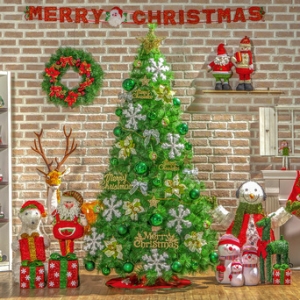 화이트그린 스카치솔잎 풀세트