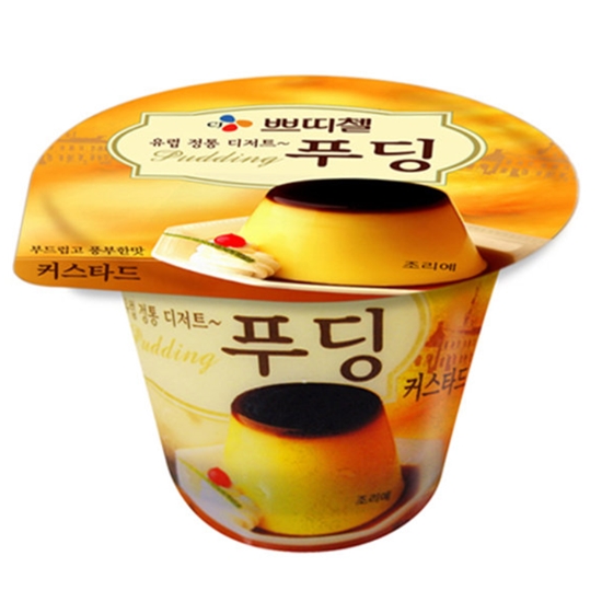 CJ제일제당 쁘띠첼 푸딩 커스타드 90g (2개)_이미지