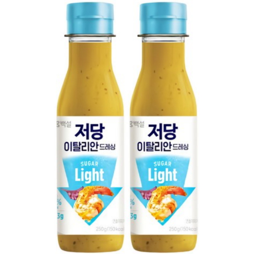 백설 저당 이탈리안 드레싱 250g (2개)_이미지