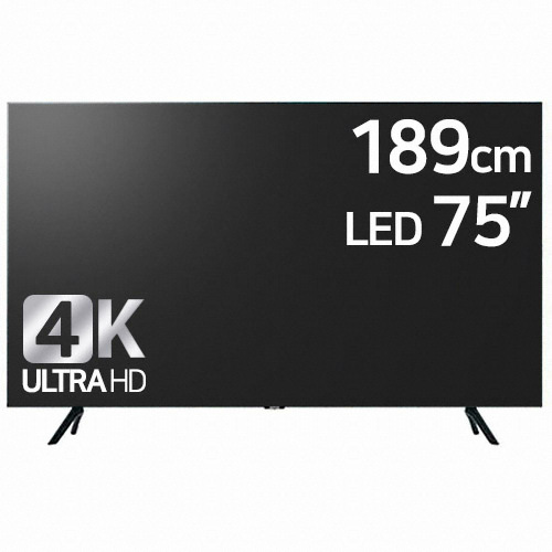 삼성전자 Crystal UHD KU75UT8070FXKR (사운드바 패키지, HW-T400)