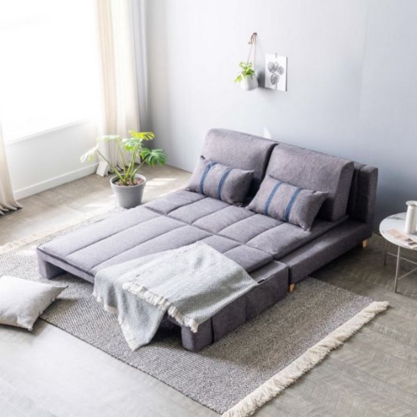 자네트가구 조이시스 루니에 접이식 패브릭 소파베드 2인용_이미지