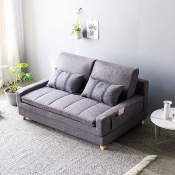 자네트가구 조이시스 루니에 접이식 패브릭 소파베드 2인용_이미지