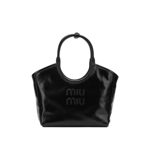  미우미우 토트백 5BA2842IEOF0002 V OOI Black