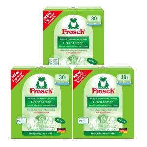 프로쉬 식기세척기세제 그린레몬 30개입 (3개)_이미지