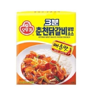 오뚜기 3분 춘천닭갈비 덮밥소스 150g (4개)_이미지