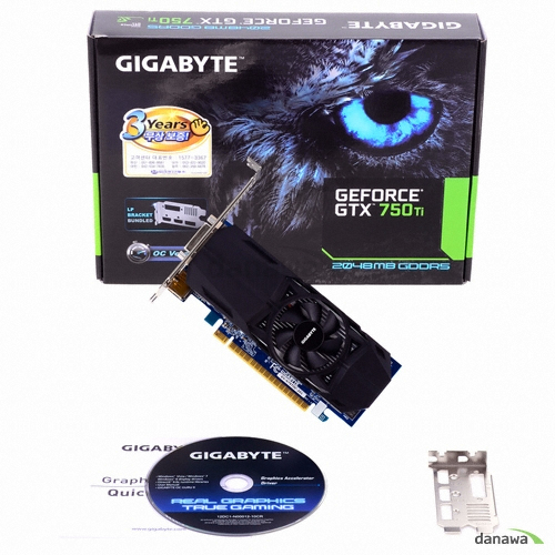 GIGABYTE 지포스 GTX750 Ti UD2 OC D5 2GB 미니미_이미지