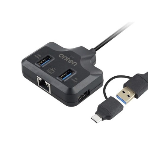 라이트컴 COMS FW547 (5포트/USB 3.0 Type A+C)_이미지