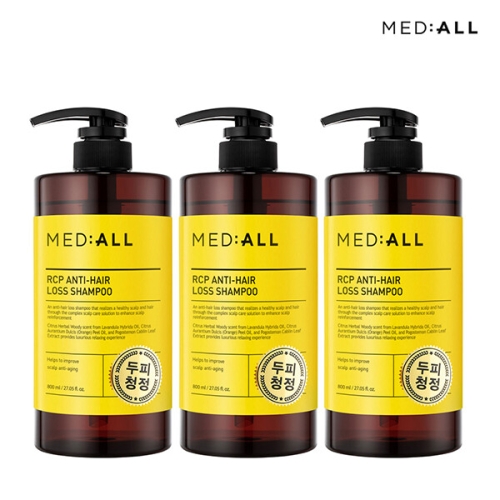 메디올 두피청정 샴푸 800ml (3개)_이미지