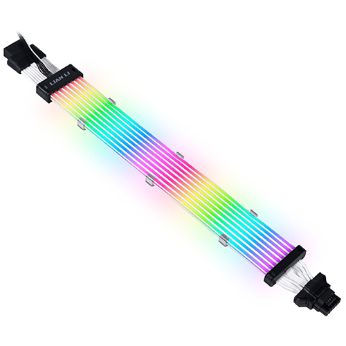 리안리 STRIMER PLUS V2 12VHPWR 연장 케이블 (PW16-8PV2, 0.32m)