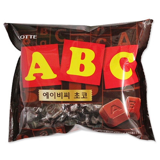 롯데제과 ABC 초콜릿 200g (1개)_이미지