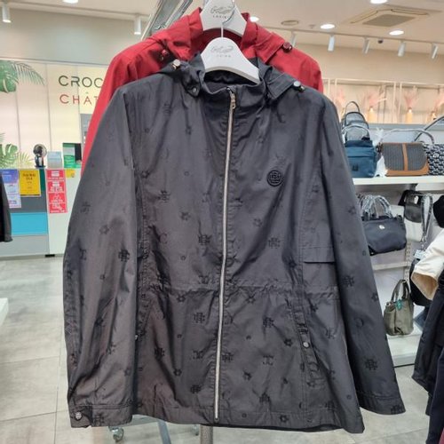 크로커다일레이디 중기장 후드 탈부착 집업 점퍼 CLDFJP206_이미지