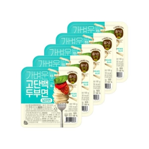 CJ제일제당 가벼운 고단백 두부면 넓은면 100g (5개)_이미지