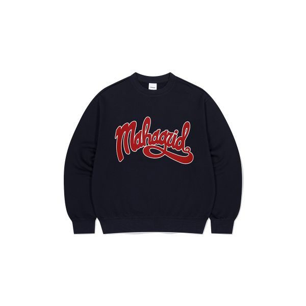 마하그리드 CURVED LOGO SWEATSHIRT NAVYMG2DSMM440A MG2DSMM440ANV 924253